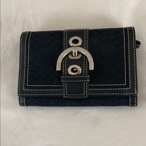 Black Coach wallet